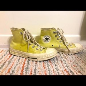 Yellow Converse Hightop